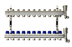 FHF-11 set коллектор+кроншт+торц.секция